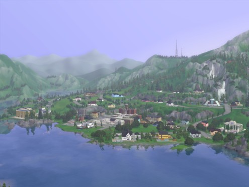 Скриншот из игры The Sims 3: Hidden Springs / Симс 3: Скрытые источники 2012