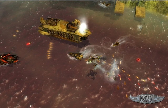 Скриншот из игры Аква Война на море / Aqua Naval Warfare 2011