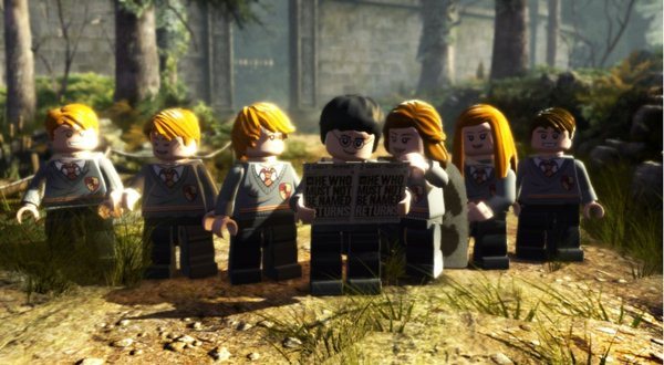 Скриншот из игры ЛЕГО Гарри Поттер 2011