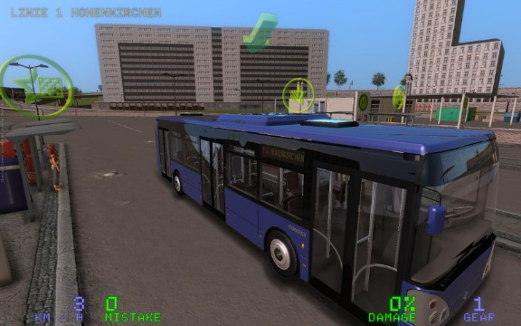Скриншот из игры Симулятор вождения / Driving Simulator 2011
