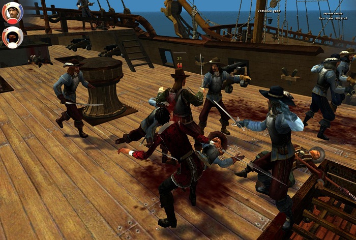 Скриншот из игры Корсары История Пирата 2011