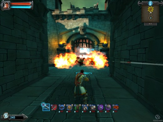 Скриншот из игры Orcs Must Die! / Орки должны умереть 2011
