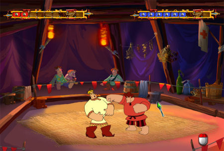 Скриншот из игры Алеша Попович и Тугарин Змей 2005