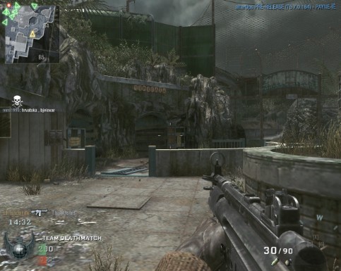 Скриншот из игры Call of Duty: Black Ops 2010
