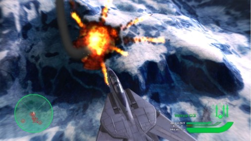 Скриншот из игры Top Gun Hard Lock 2012