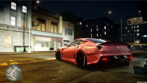 Скриншот из игры GTA 4: Maximum Graphics from Cyber 3D Club 2012