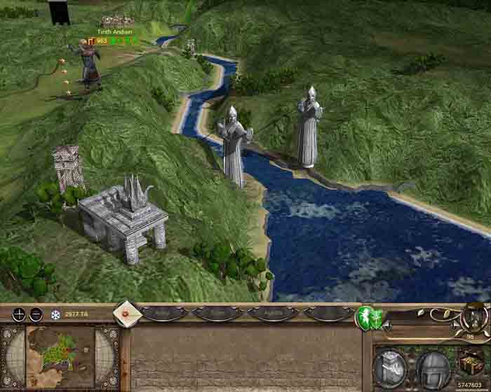 Скриншот из игры The Third Age: Total War 2011