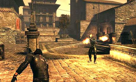 Скриншот из игры Темный сектор / Dark Sector 2009