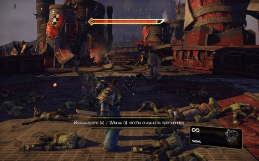 Скриншот из игры Warhammer 40.000 Space Marine / Молот войны 40.000 Космический десант 2011