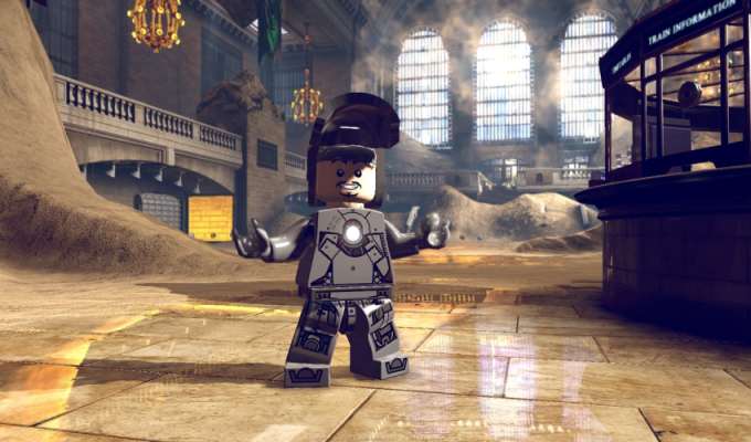 Скриншот из игры ЛЕГО Марвел Супергерои 2013