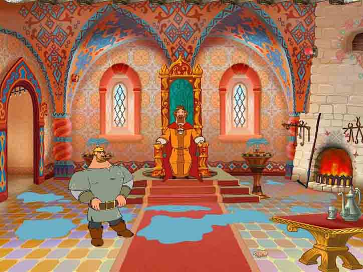 Скриншот из игры Три Богатыря и Шамаханская царица 2010