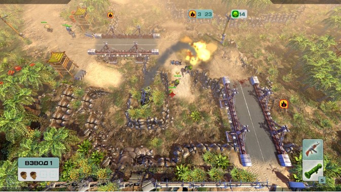 Скриншот из игры Cannon Fodder 3 / Пушечное мясо 3 2012