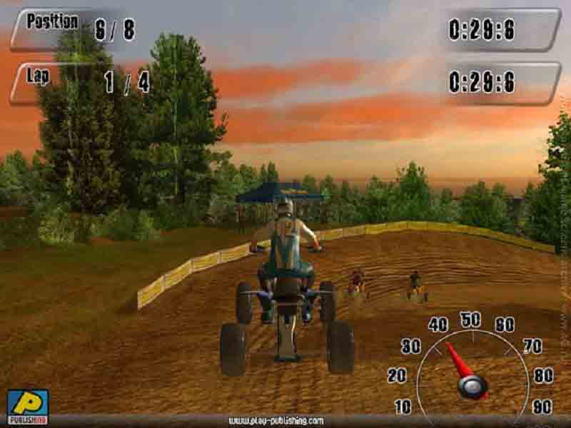 Скриншот из игры Мотокросс по бездорожью / ATV GP 2008