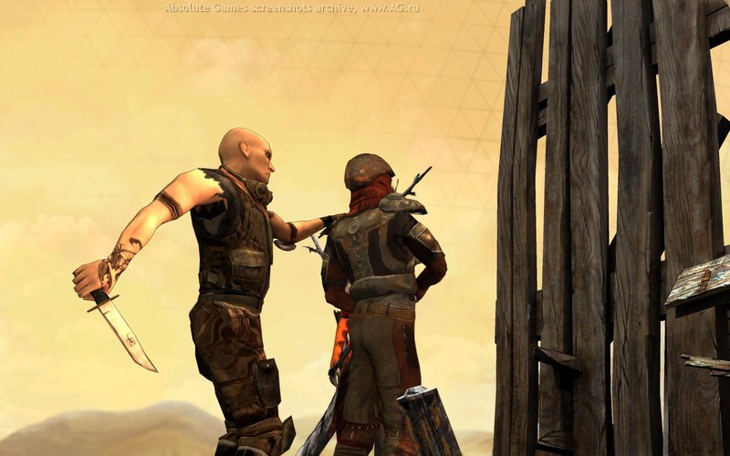 Скриншот из игры The Fall: Mutant City 2011