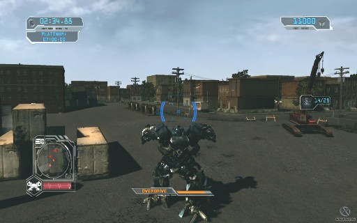 Скриншот из игры Трансформеры 2 Месть падших 2009