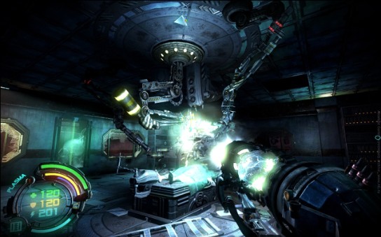 Скриншот из игры Hard Reset 2011