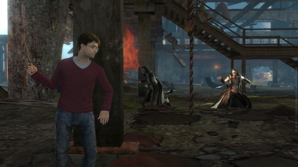 Скриншот из игры Гарри Поттер и Дары Смерти Часть 1 2010