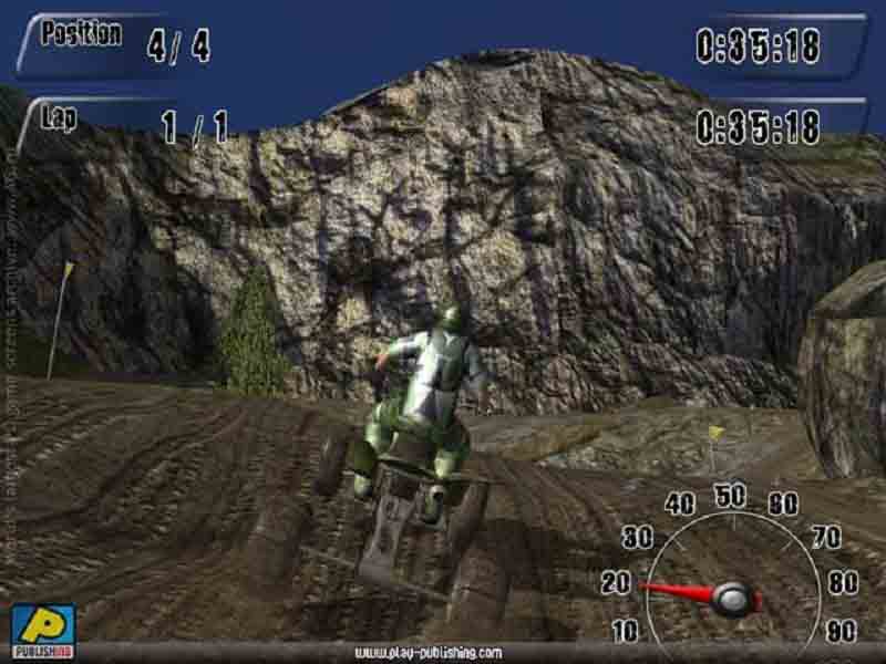 Скриншот из игры Мотокросс по бездорожью / ATV GP 2008