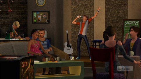 Скриншот из игры The Sims 3: Showtime / Симс 3: Шоу-бизнес 2012