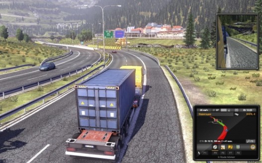 Скриншот из игры Евро Трак Симулятор 2 / Euro Truck Simulator 2 2012