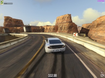 Скриншот из игры TrackMania 2 - Canyon / ТрекМания 2 - Каньон 2011