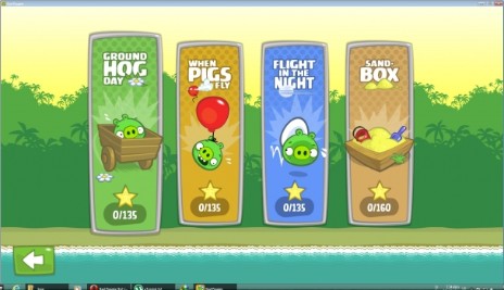 Скриншот из игры Bad Piggies / Плохие поросята 2012