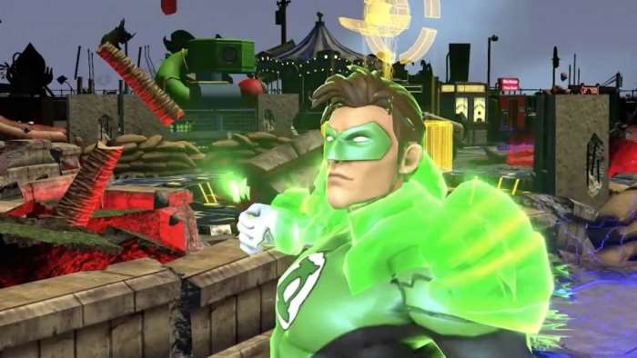 Скриншот из игры Бесконечный Кризис Бэтмен против Супермена 2014