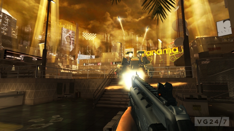 Скриншот из игры Deus Ex: The Fall 2014
